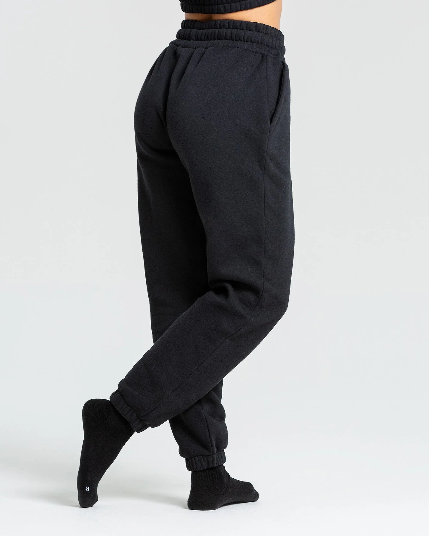 Comfort Oversized Joggers | Black - Image 3