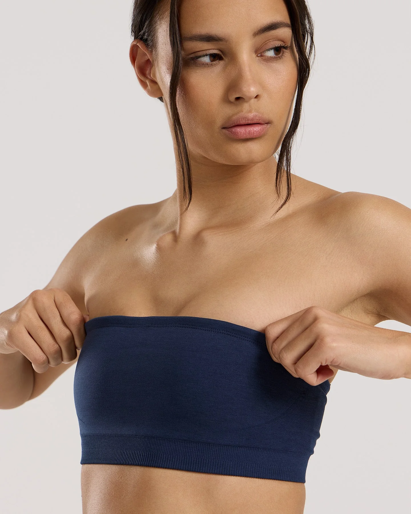 Define 2.0 Bandeau Bra | Sapphire Blue - Image 3