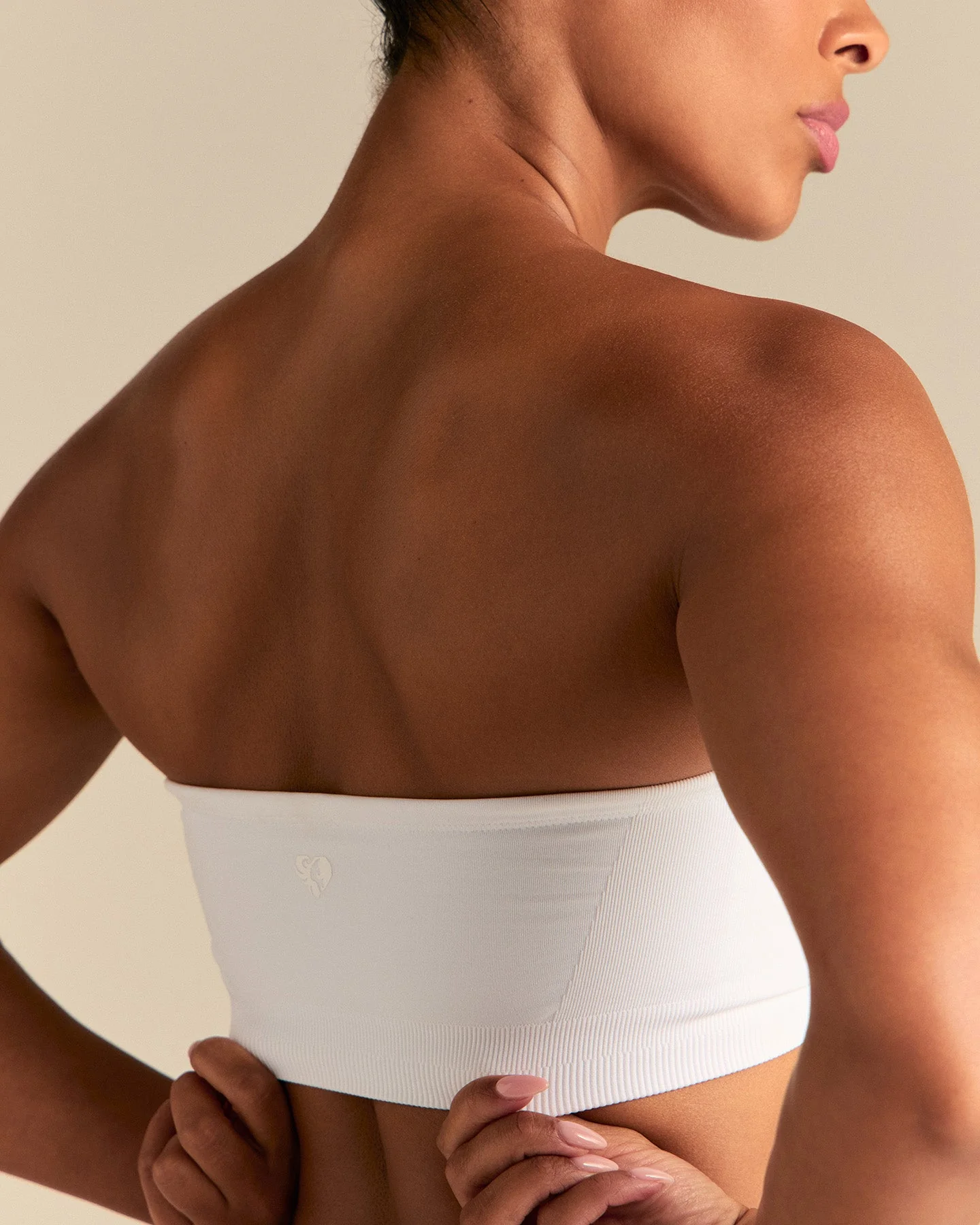 Define 2.0 Bandeau Bra | White - Image 4