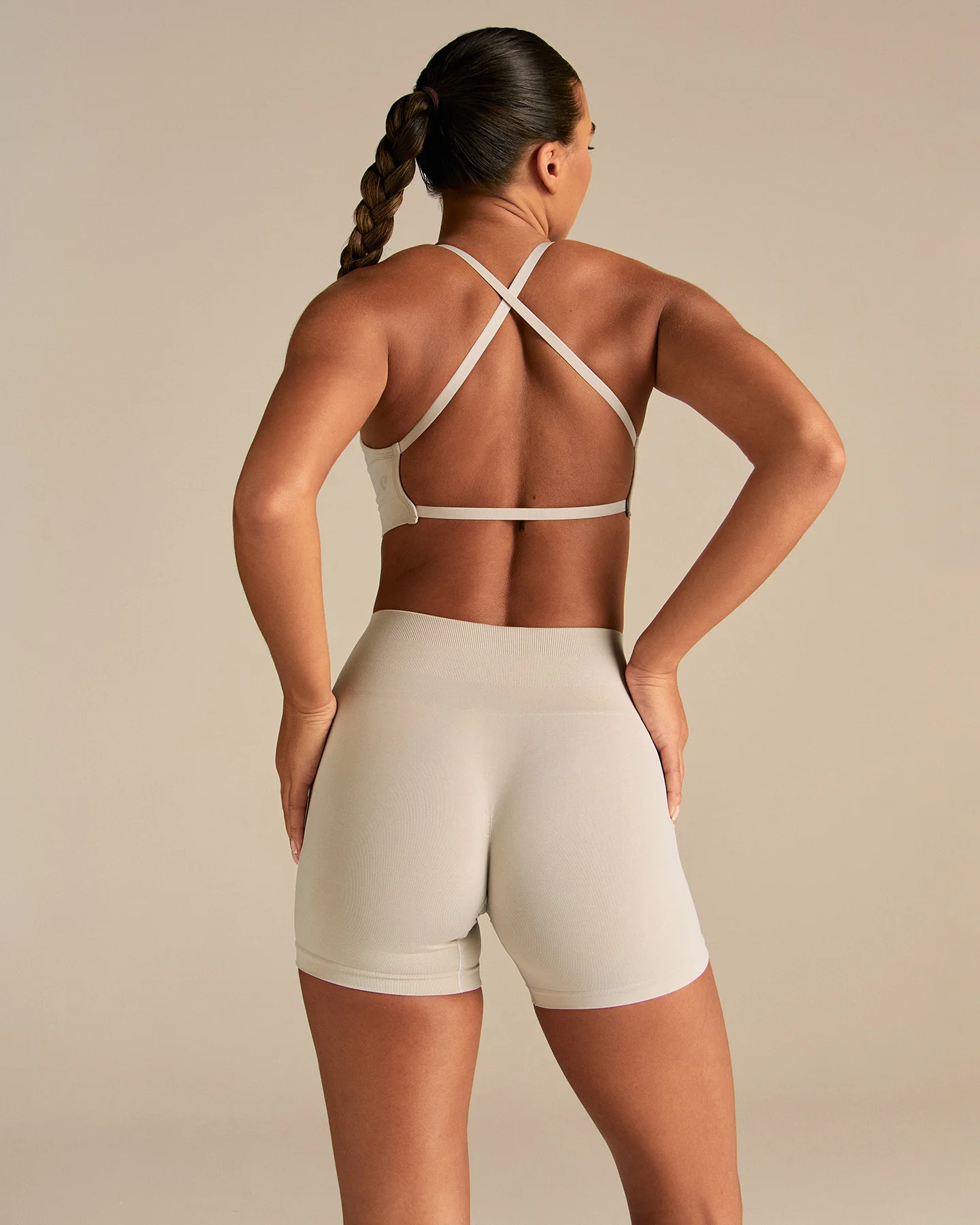 Define 2.0 Cross Back Bra | Stone - Image 2