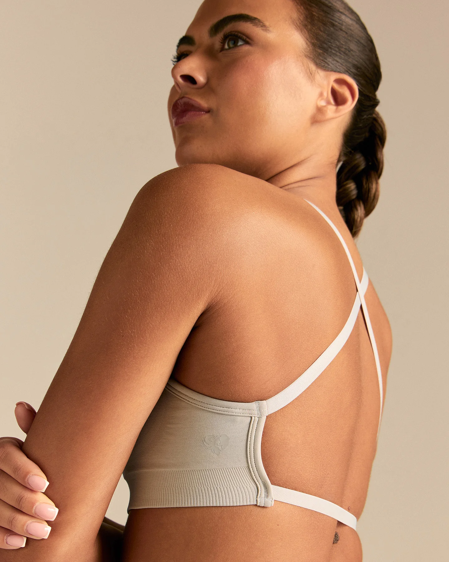 Define 2.0 Cross Back Bra | Stone - Image 4