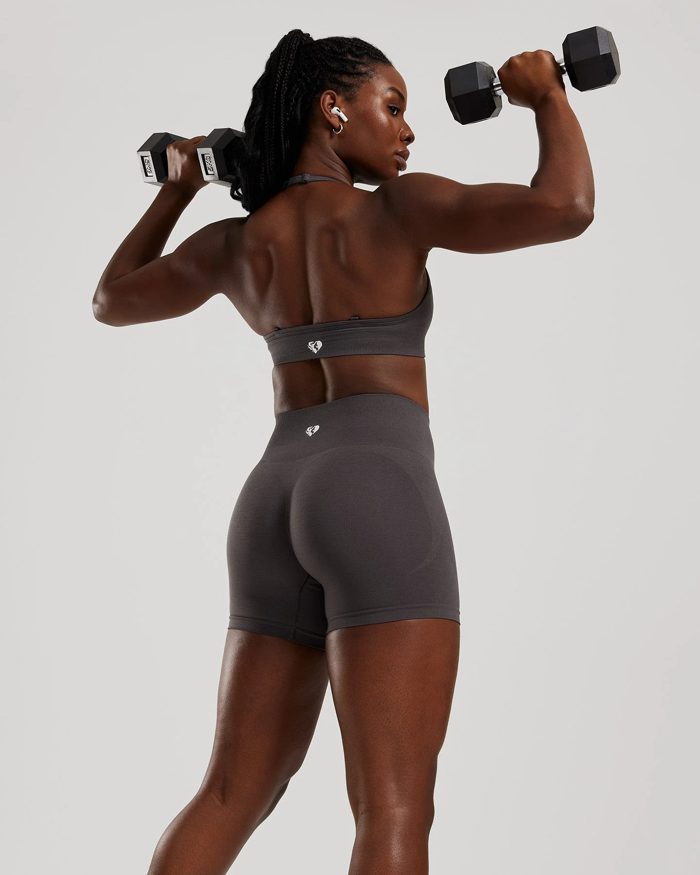 Define 2.0 Halter Neck Bra | Graphite - Image 2
