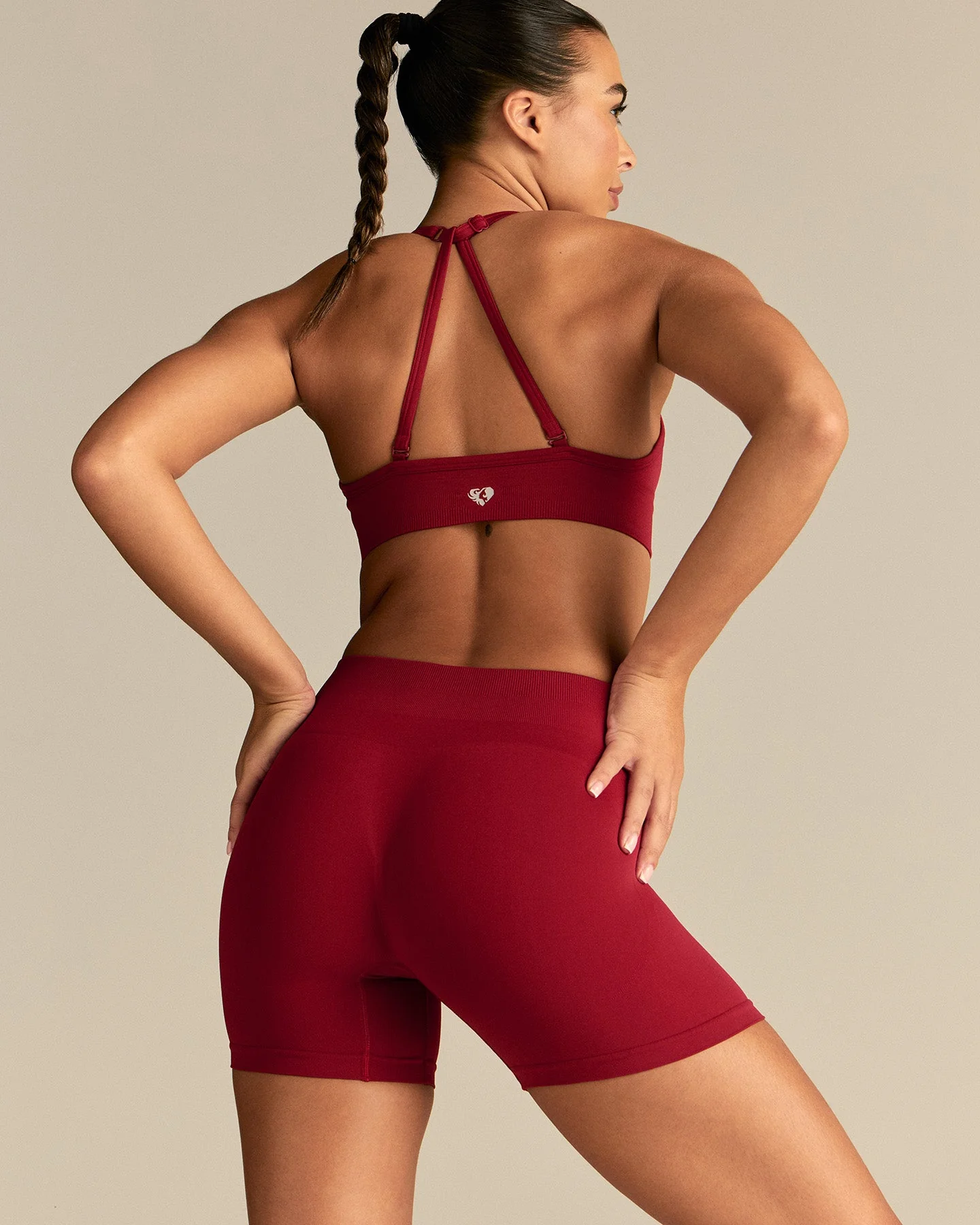 Define 2.0 Halter Neck Bra | True Red - Image 7