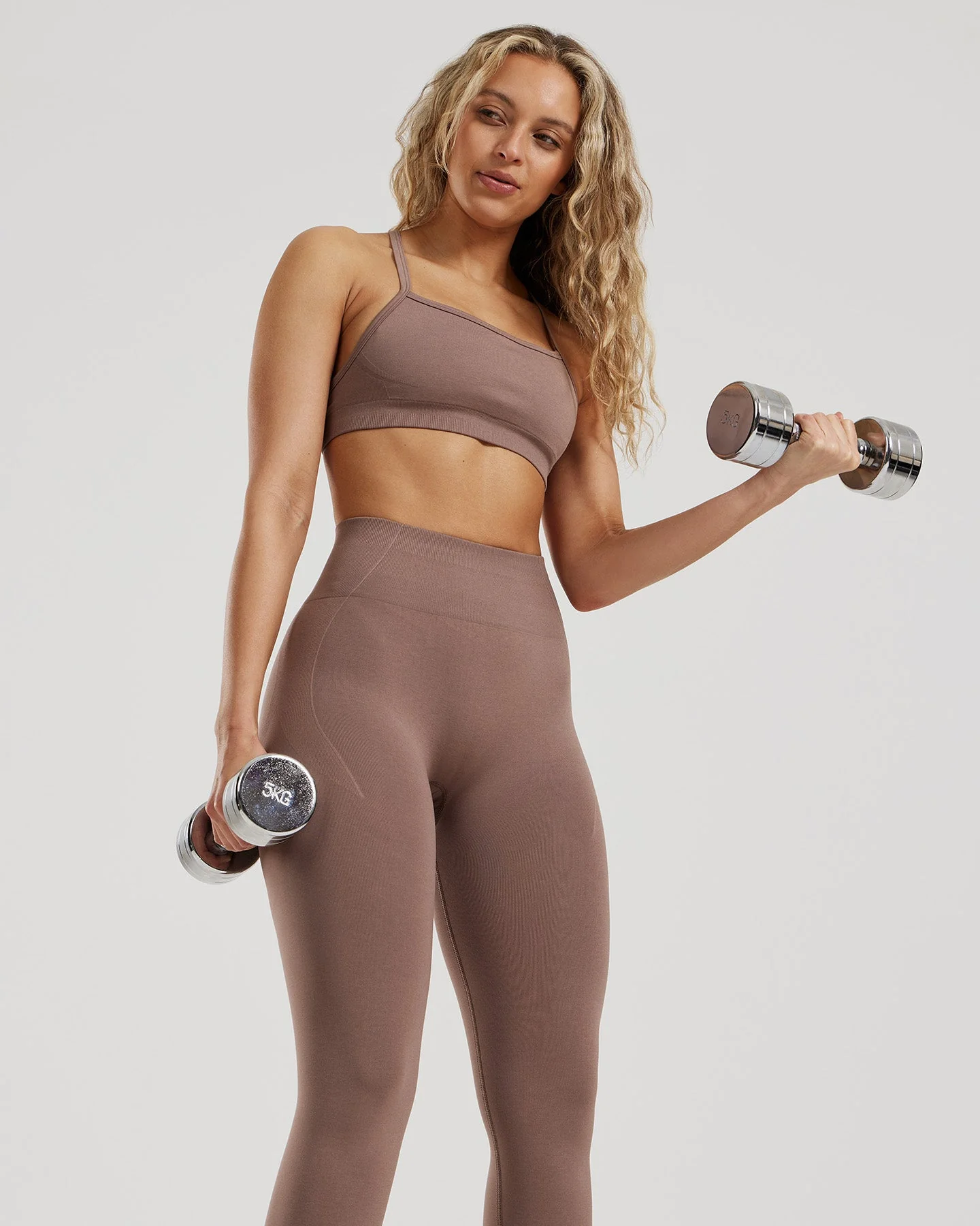 Define 2.0 Racer Back Bra | Mocha - Image 4