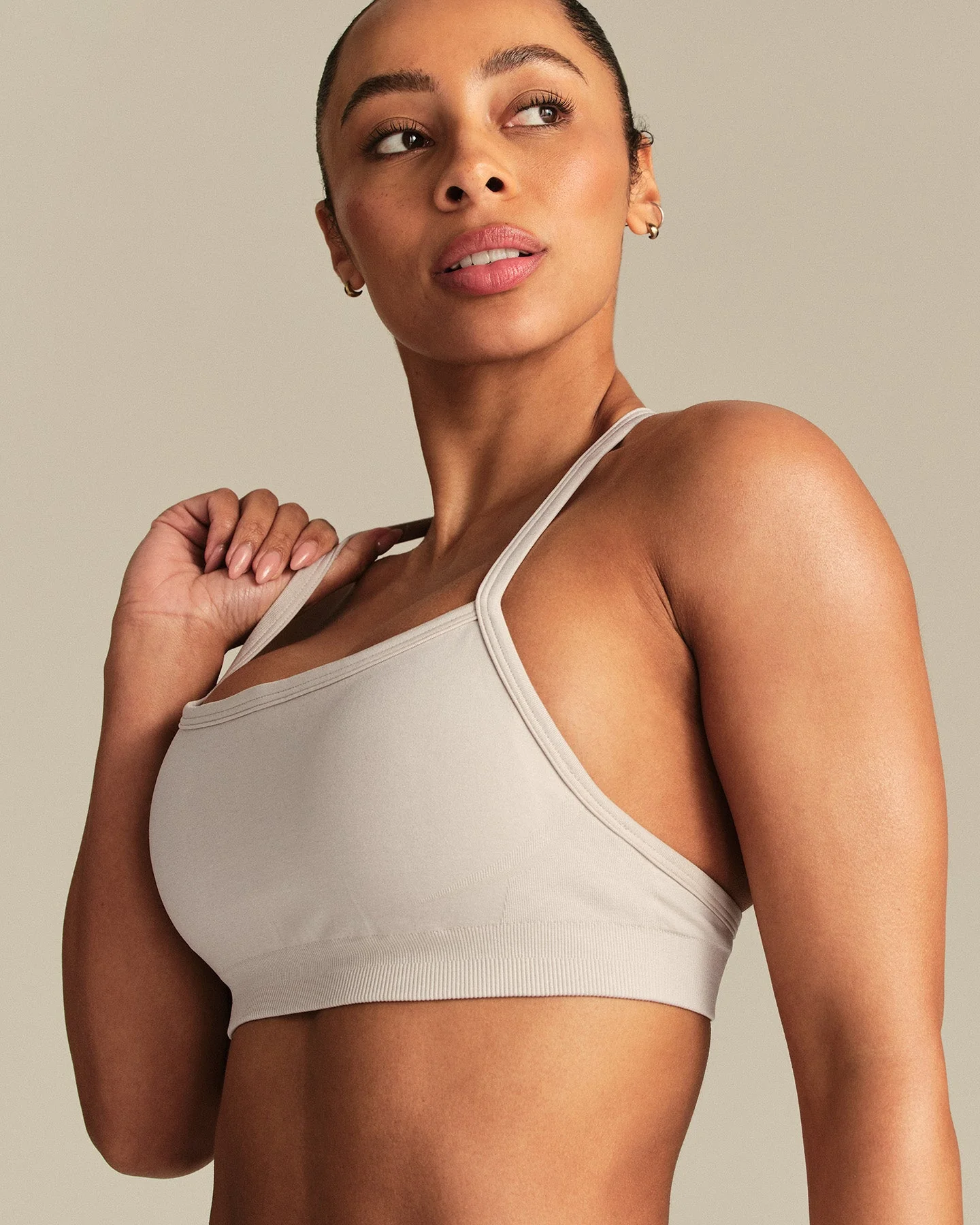 Define 2.0 Racer Back Bra | Stone - Image 3