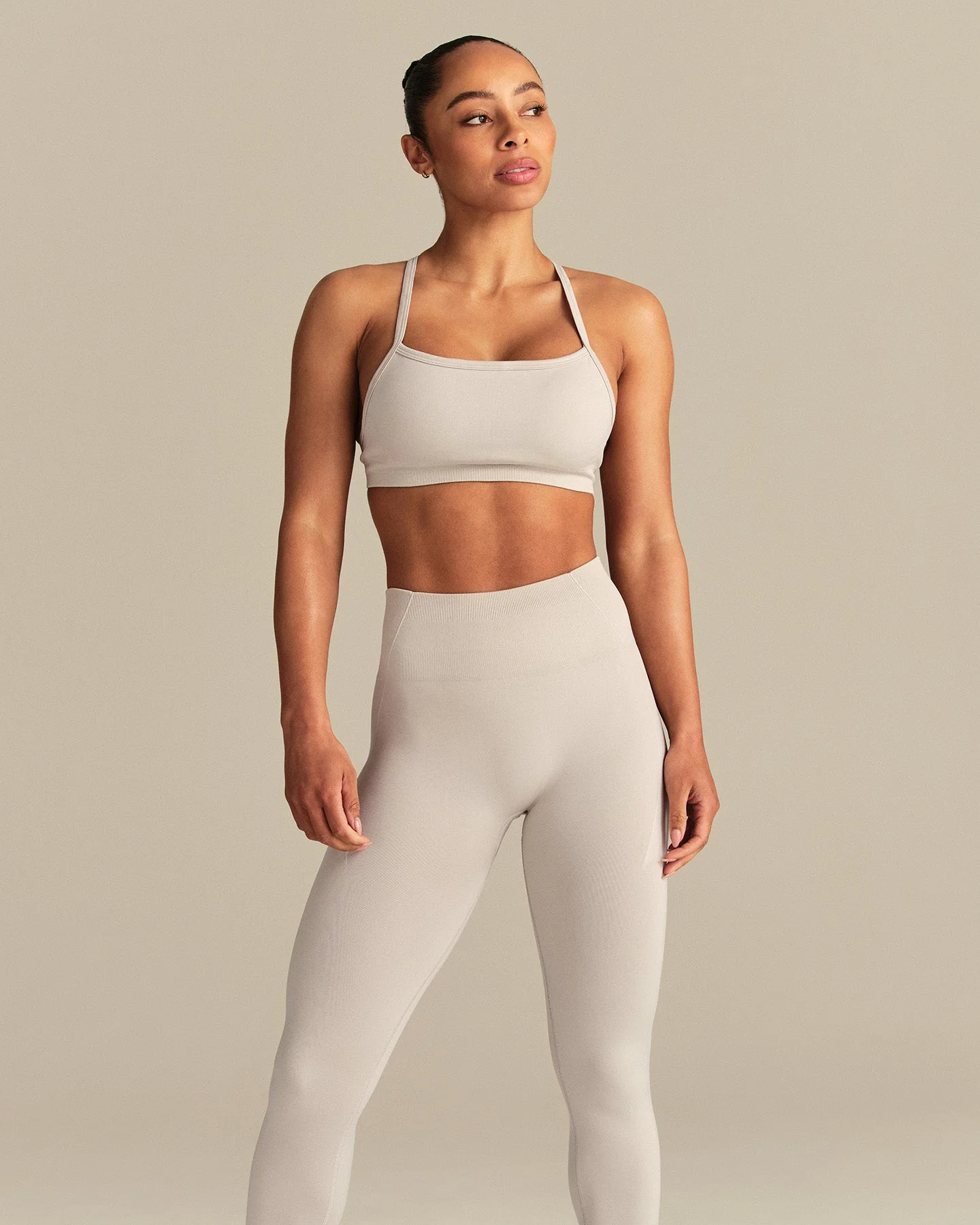 Define 2.0 Racer Back Bra | Stone - Image 7