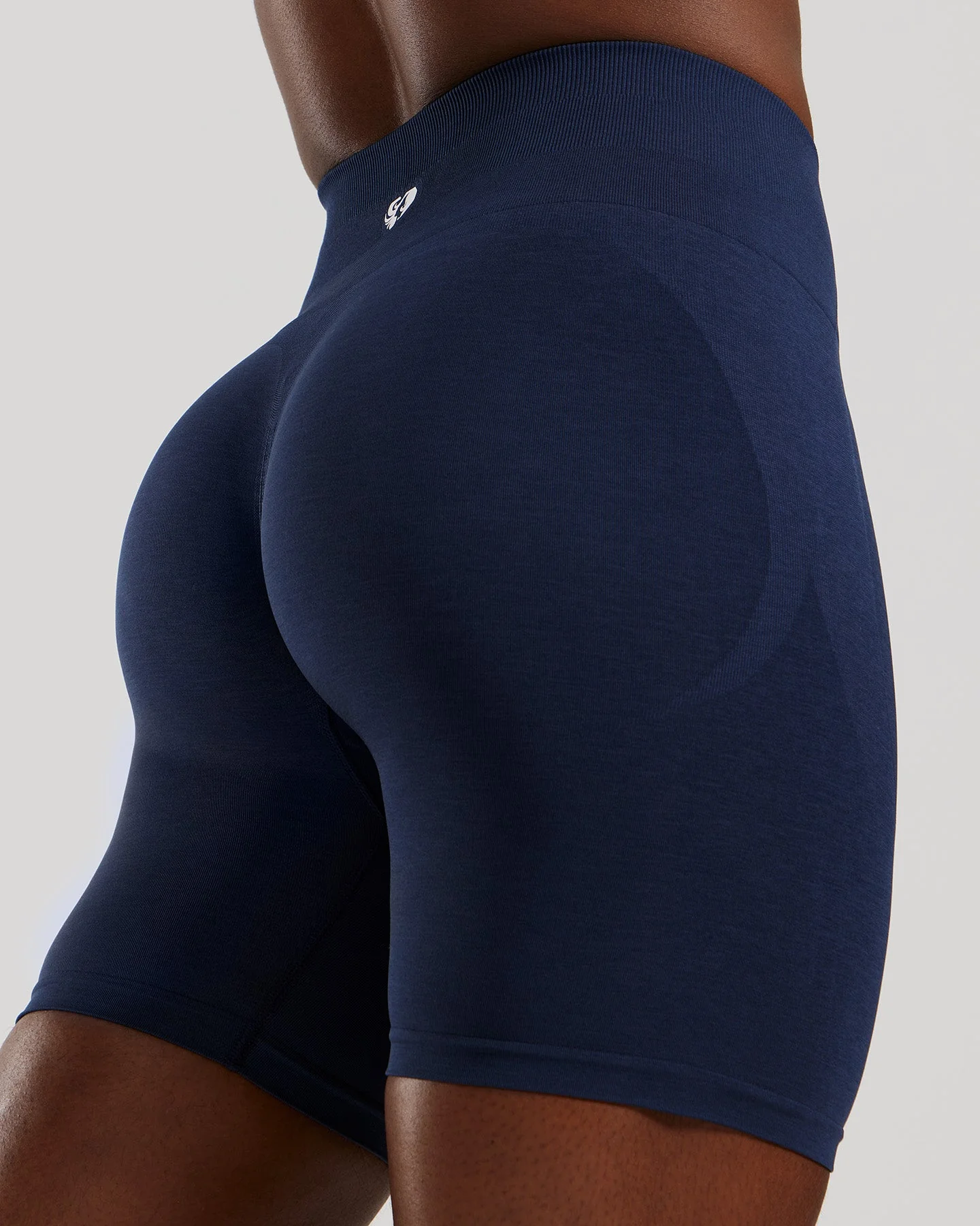 Define 2.0 High Waist Scrunch Shorts 6" | Sapphire Blue - Image 3