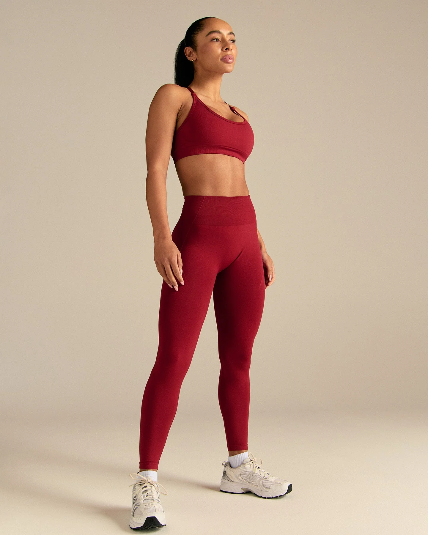 Define 2.0 High Waist Scrunch Leggings | True Red - Image 2