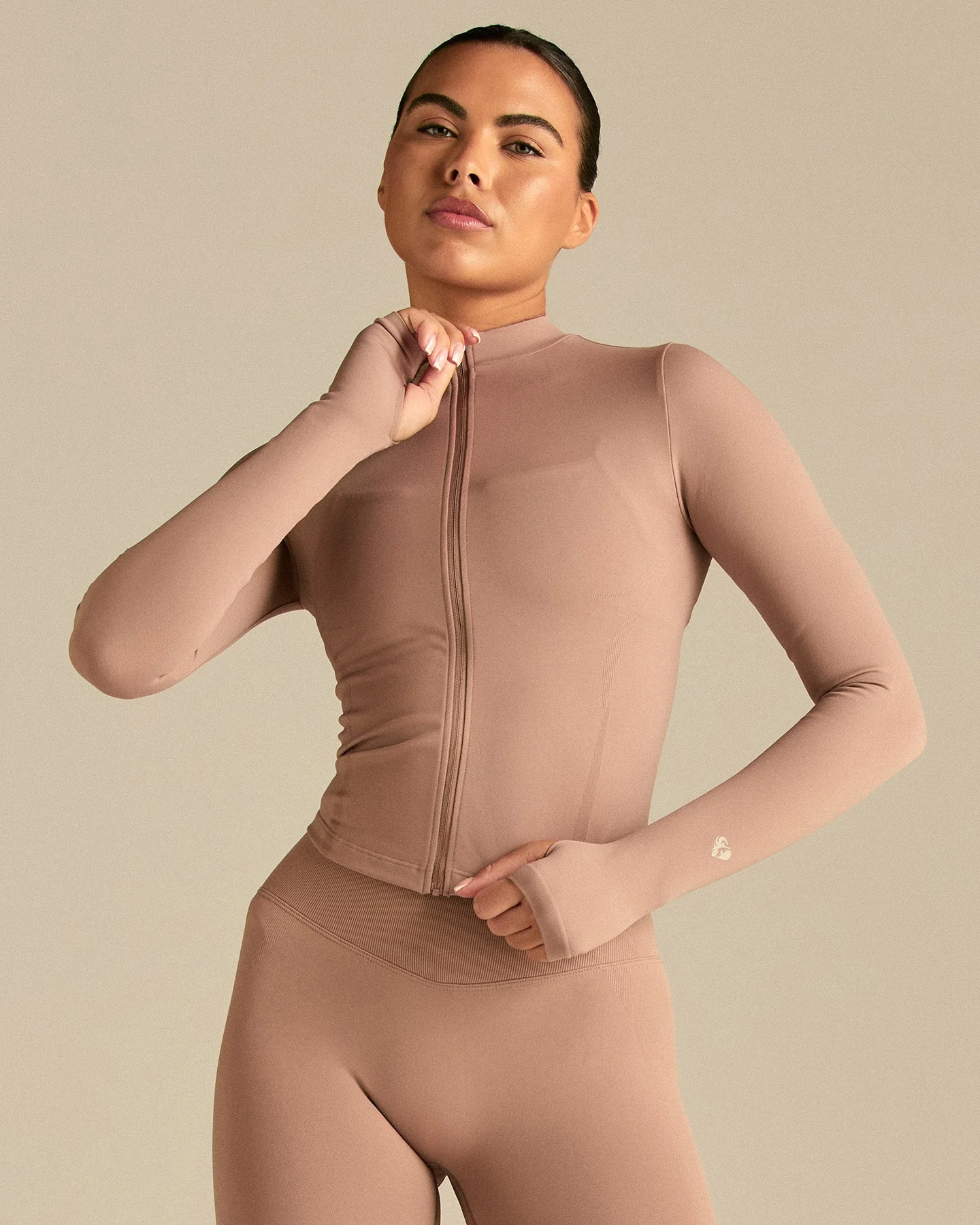 Emphasize Jacket | Mauve Taupe