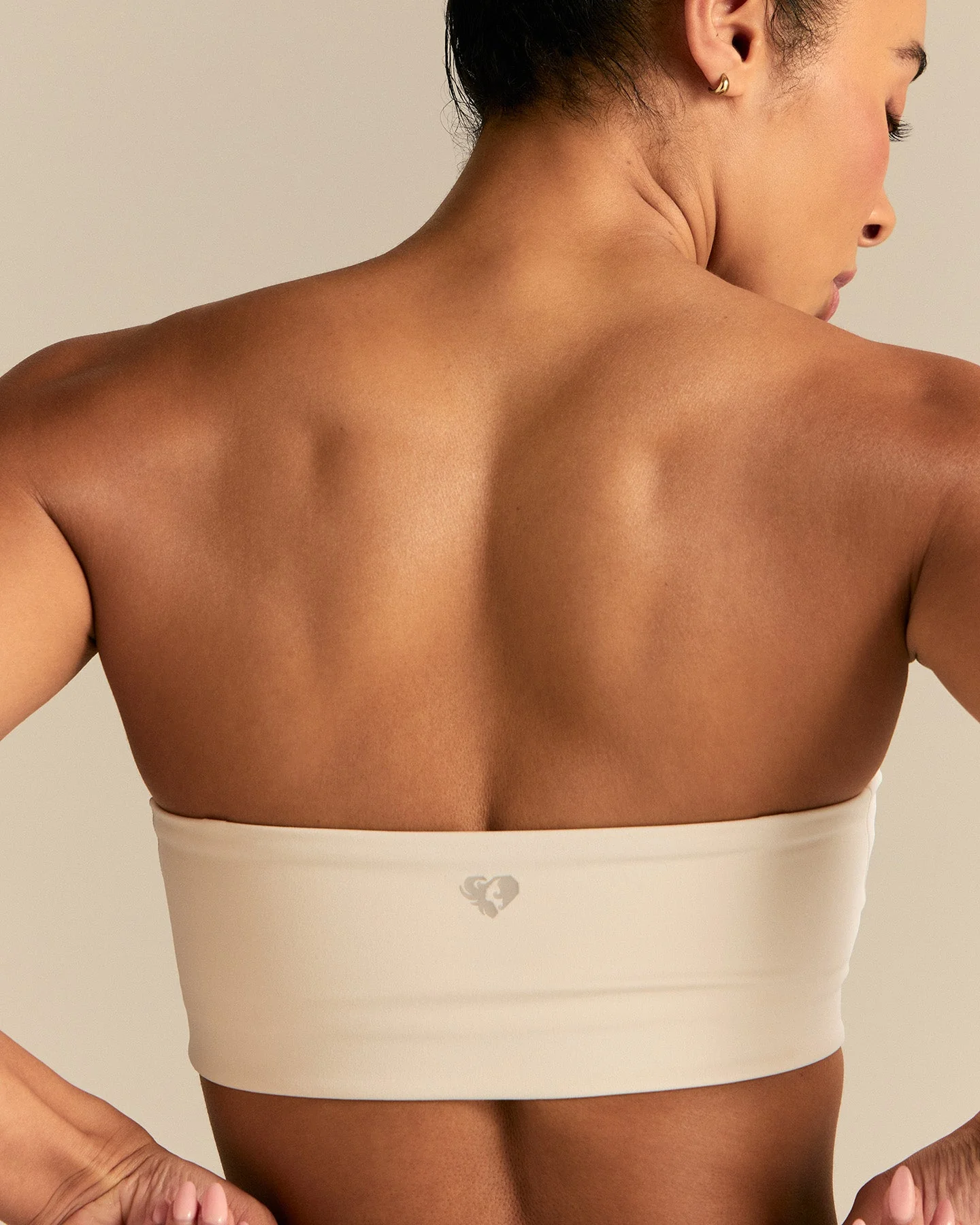 Essential Bandeau Convertible Bra | Coconut White - Image 3
