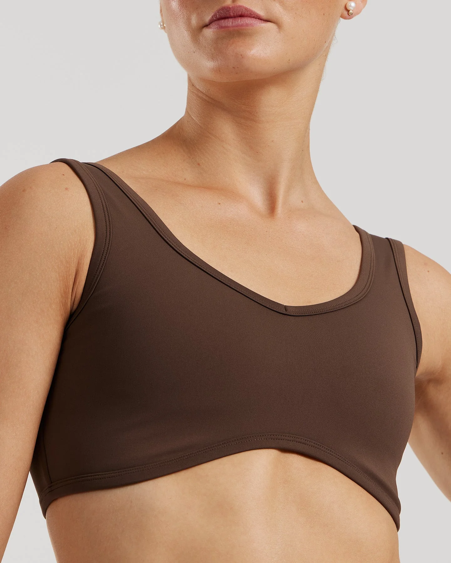 Essential Contour Bra | Cocoa - Image 4