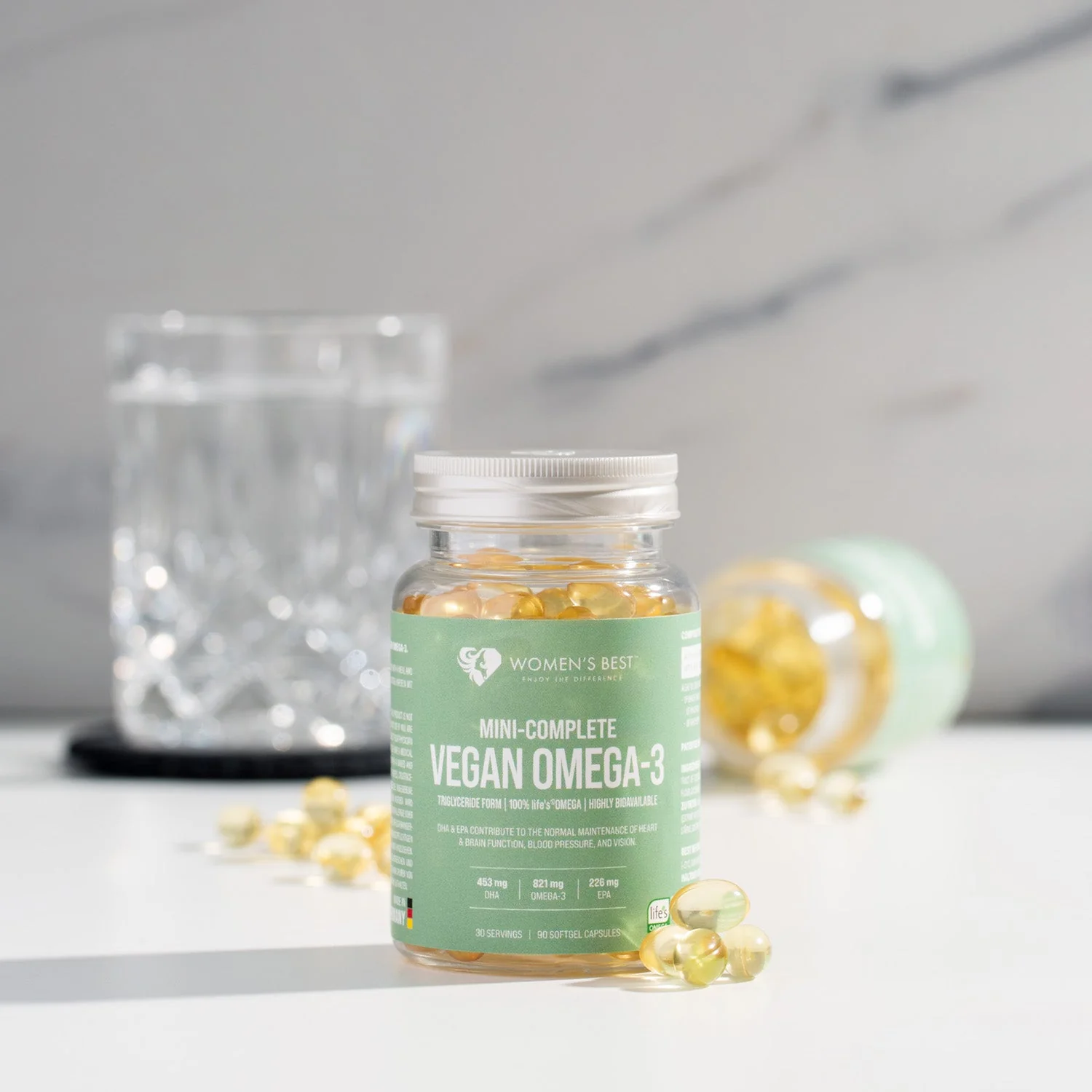 Mini Complete Vegan Omega-3 1500mg Capsules - Image 5