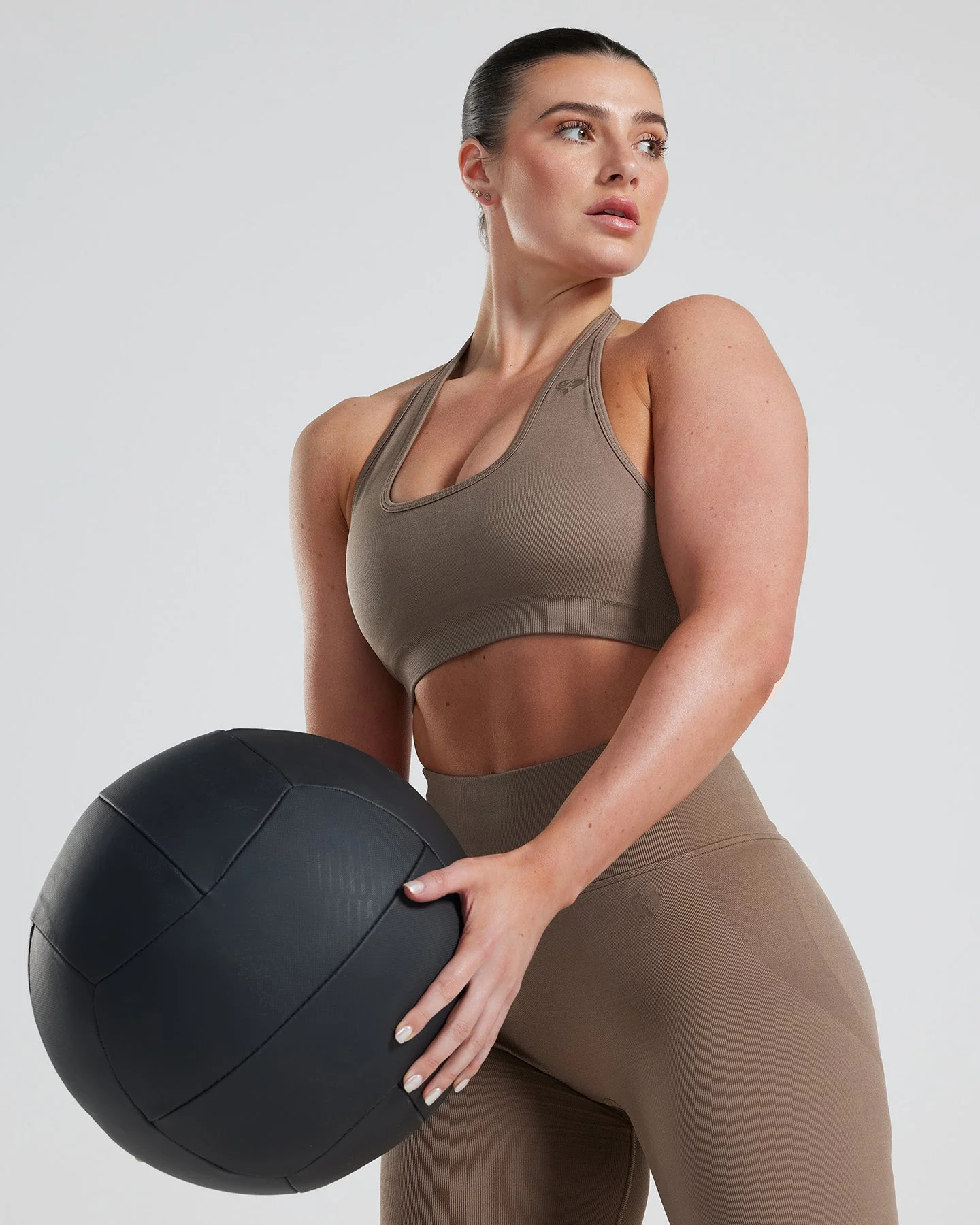 Motion Seamless Halter Bra | Caribou - Image 3