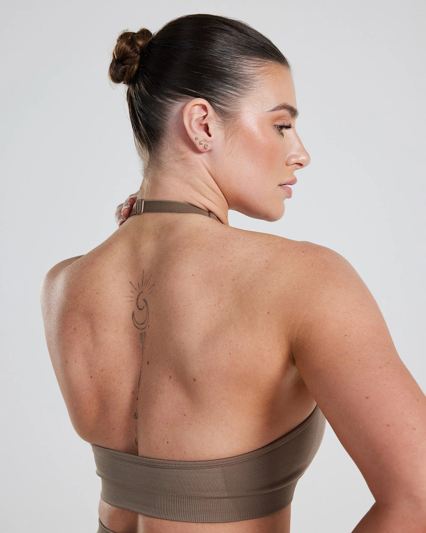 Motion Seamless Halter Bra | Caribou - Image 4