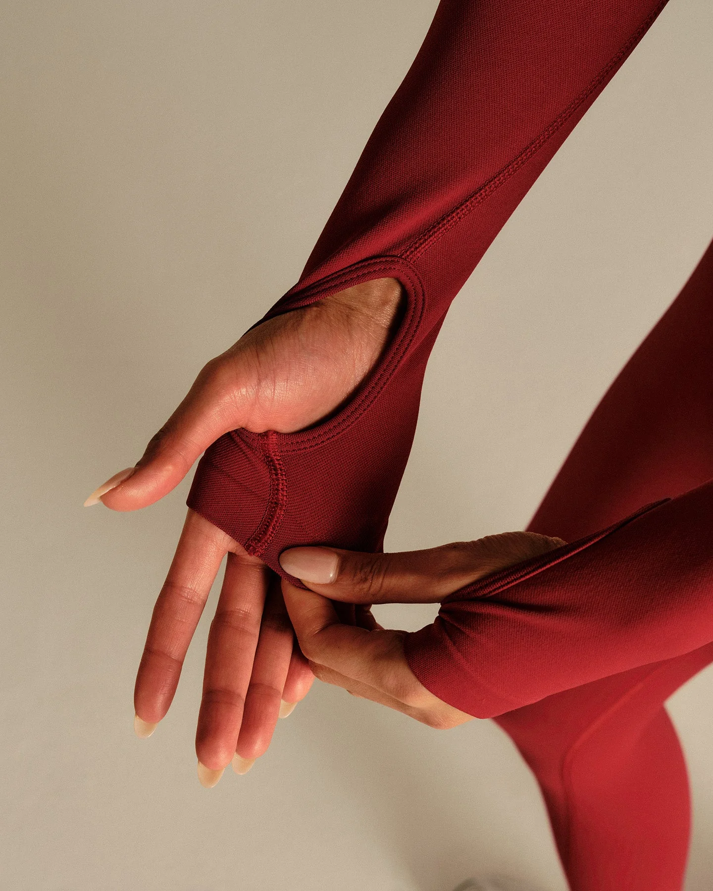 Power Long Sleeve Top | True Red - Image 6
