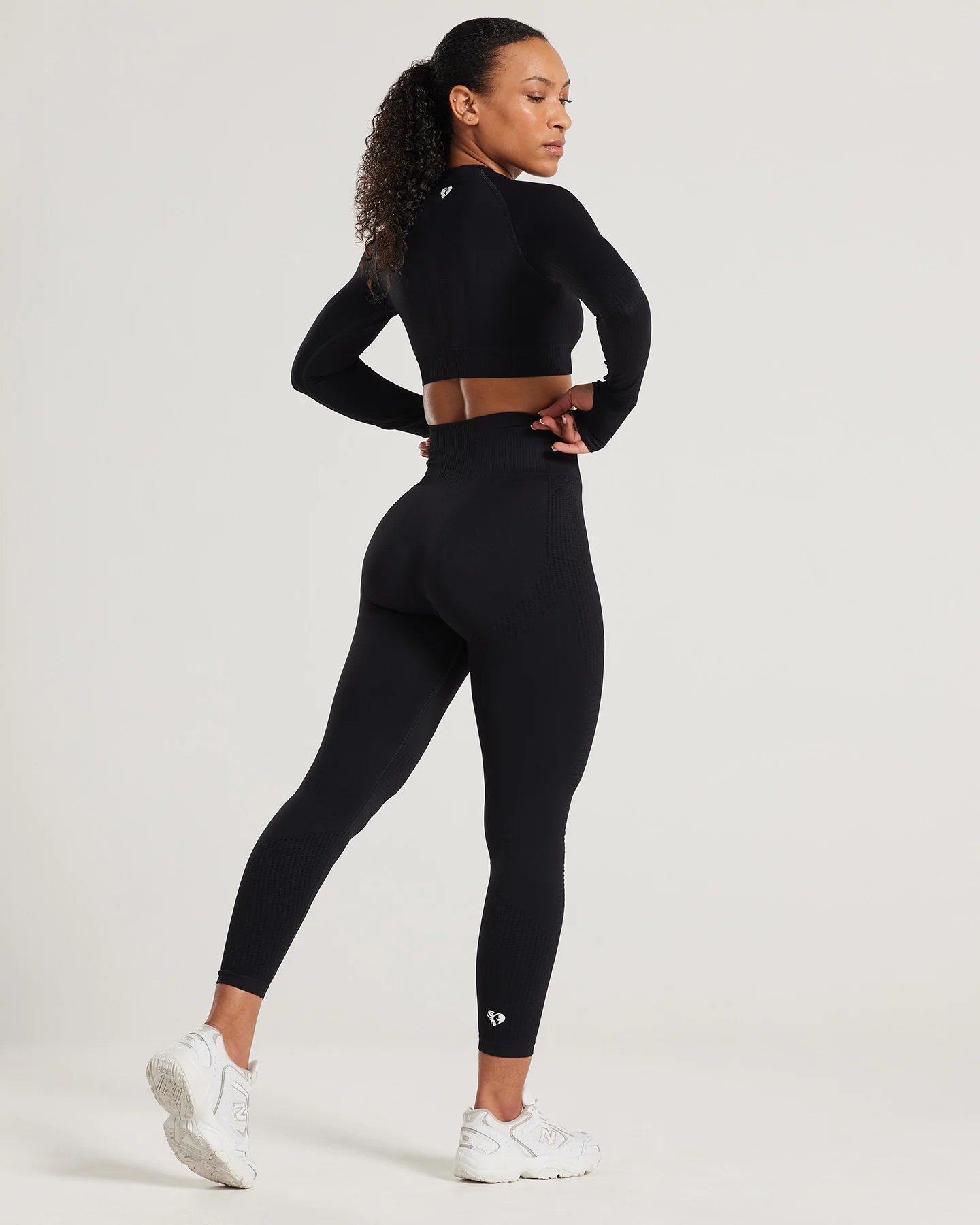 Power High Waist 7/8 Leggings | Black - Image 6