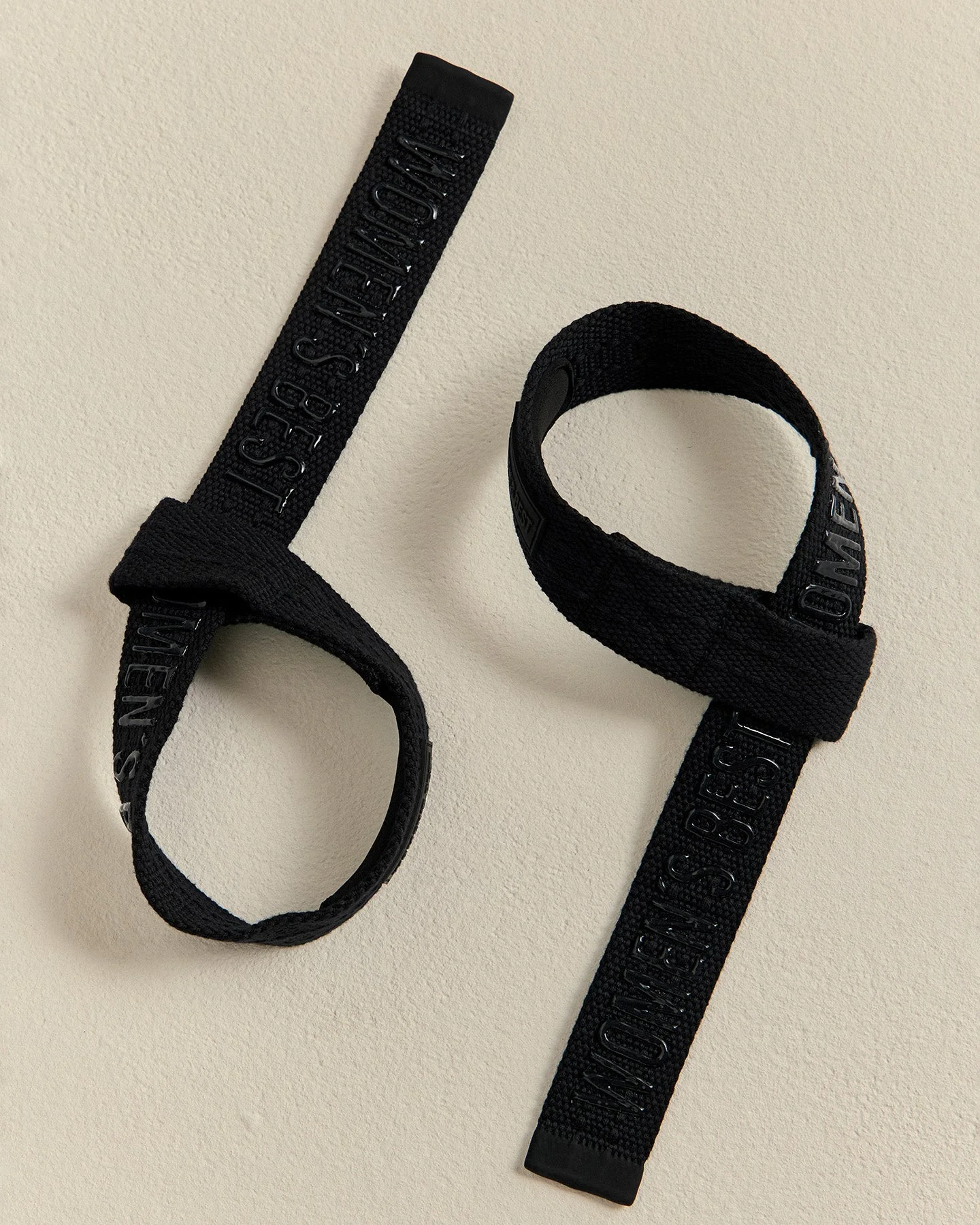 Silicone Lifting Straps | Black - Image 4