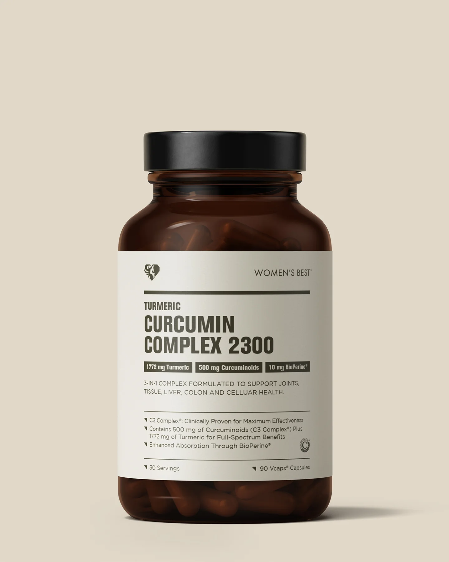 Turmeric Curcumin Complex Capsules (2300mg)