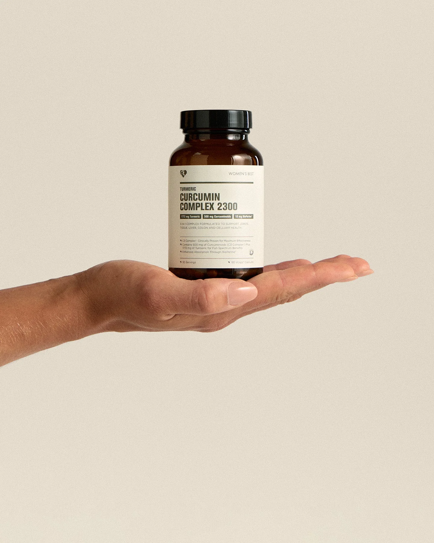 Turmeric Curcumin Complex Capsules (2300mg) - Image 3