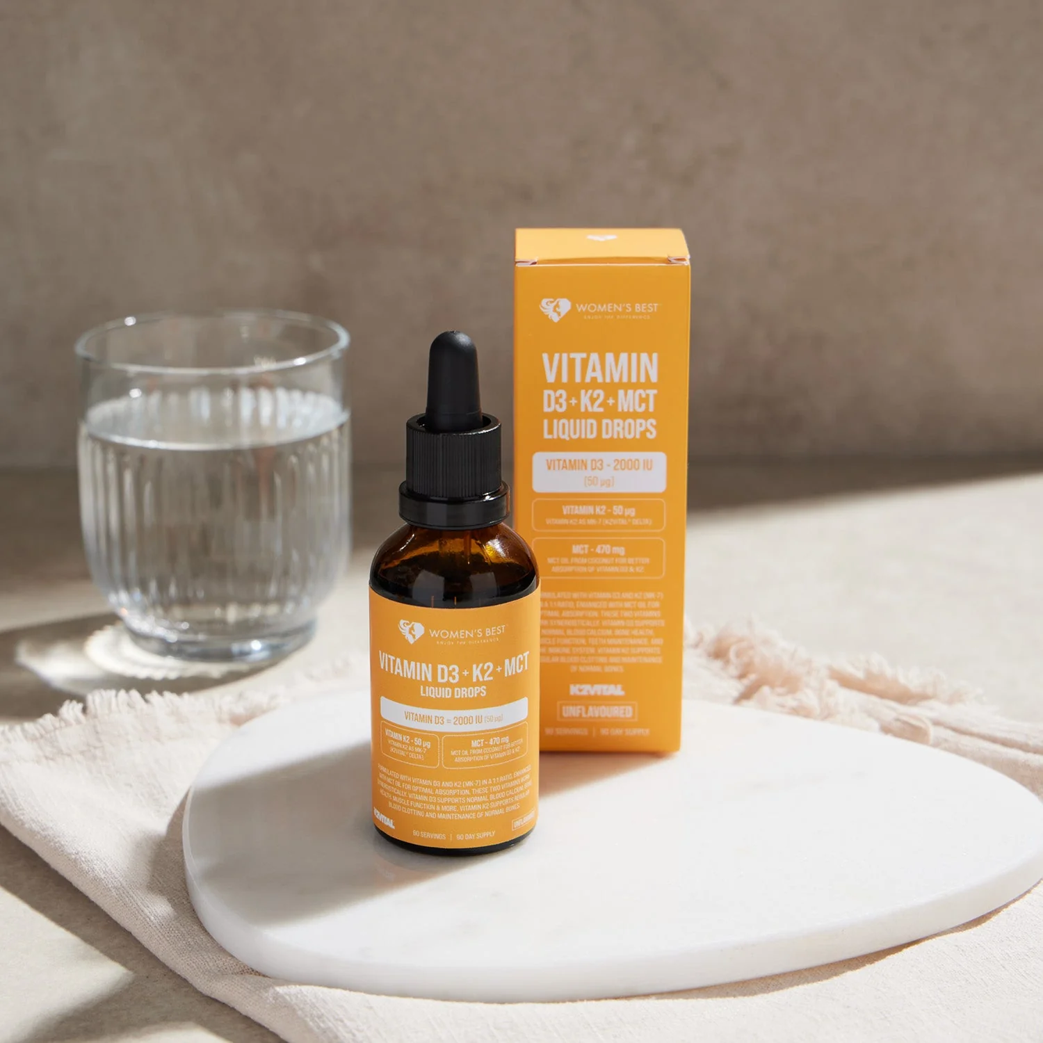 Vitamin D3 + K2 + MCT Liquid Drops (2,000IU) - Image 5